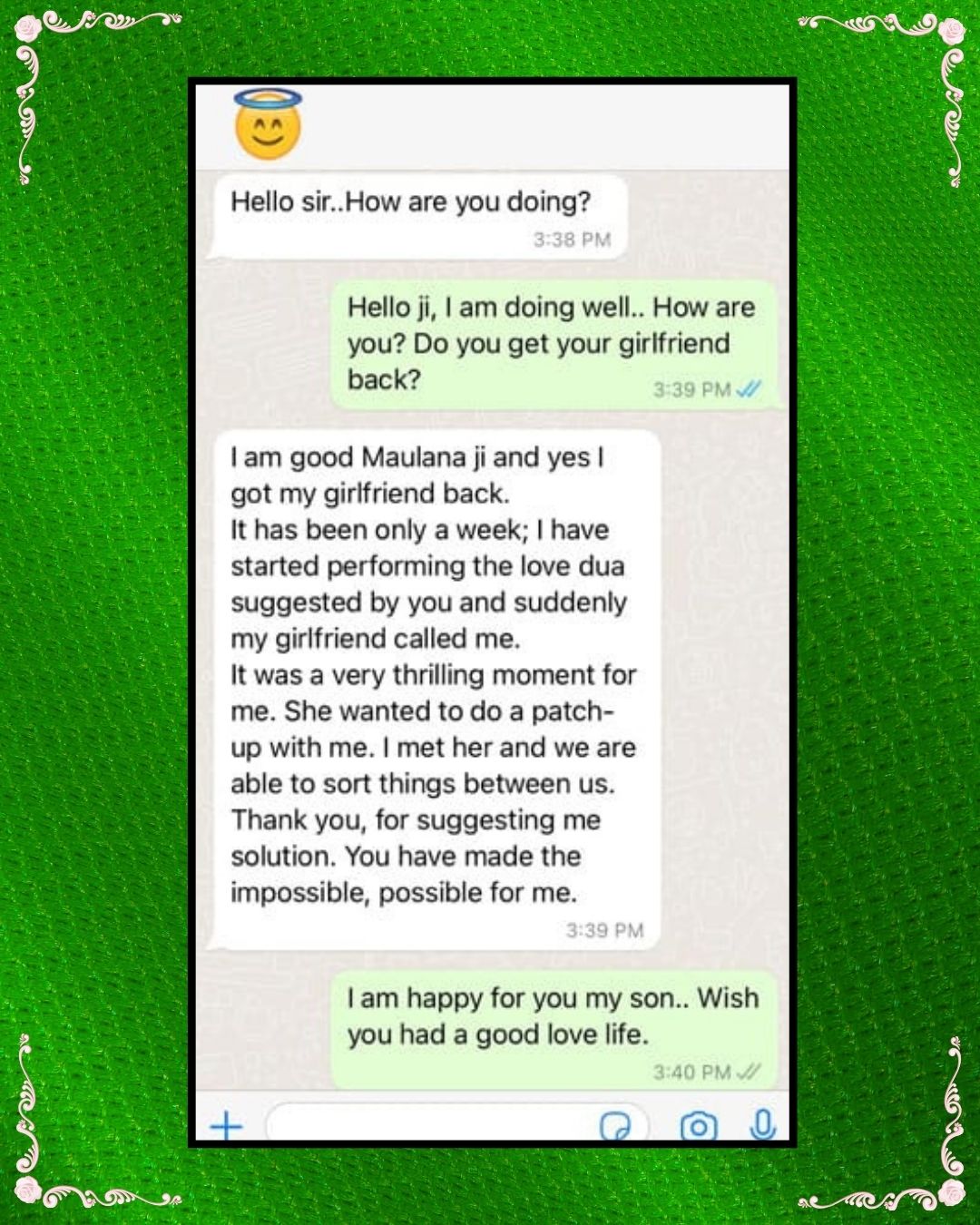 WhatsApp Review Family Problem
